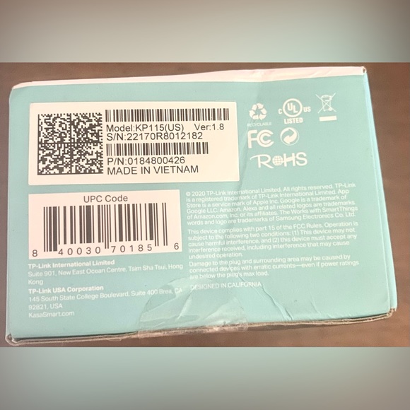 Kasa Smart Wi-Fi Plug Slim - Picture 5 of 7